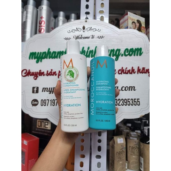 Dầu gội xả Moroc dưỡng ẩm Hydration 250ml - 500ml