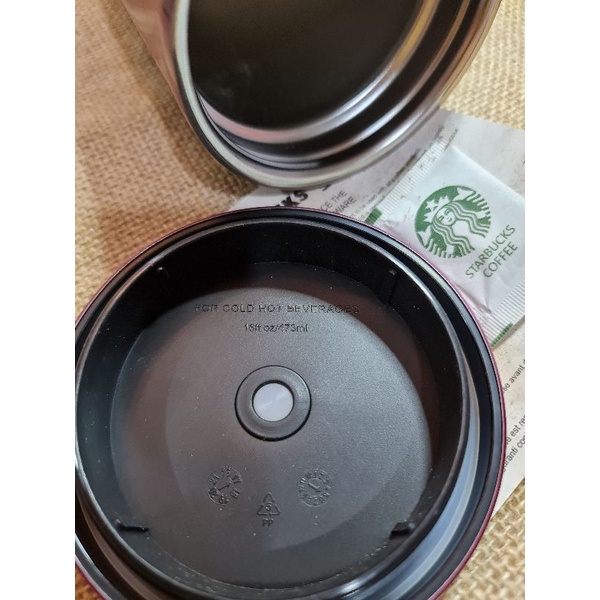 Ly giữ nhiệt chính hãng có logo, tag, đế ly in lazer thông tin (có ảnh chi tiết)