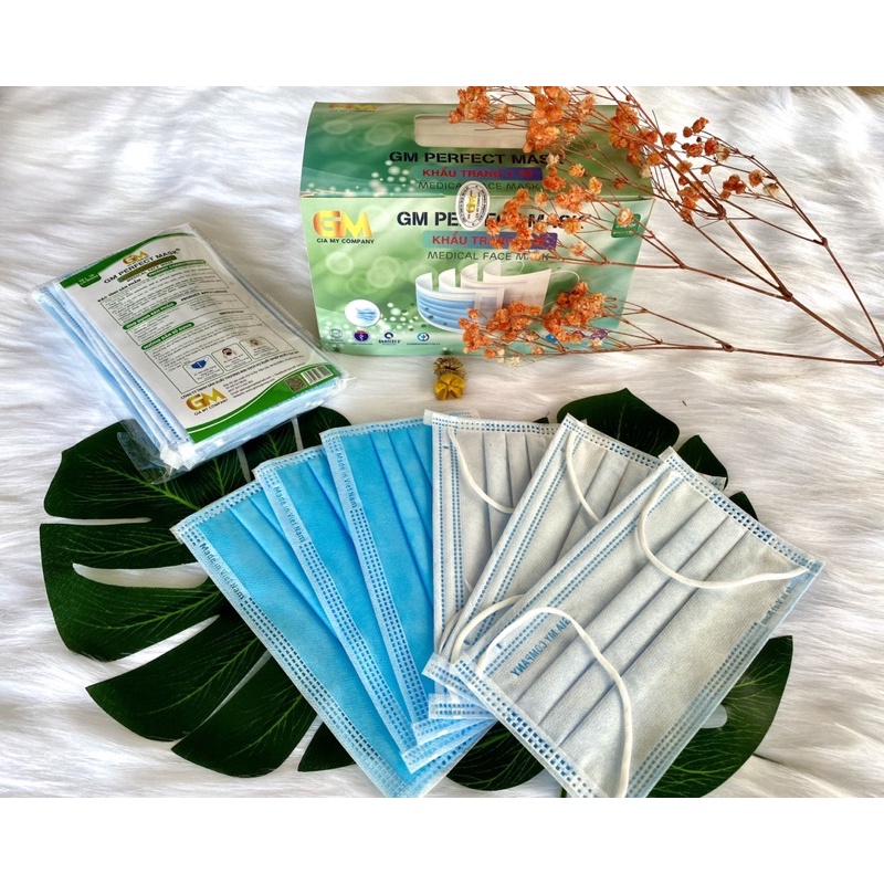 Khẩu trang y tế 4L Bisou, Gia My giấy kk