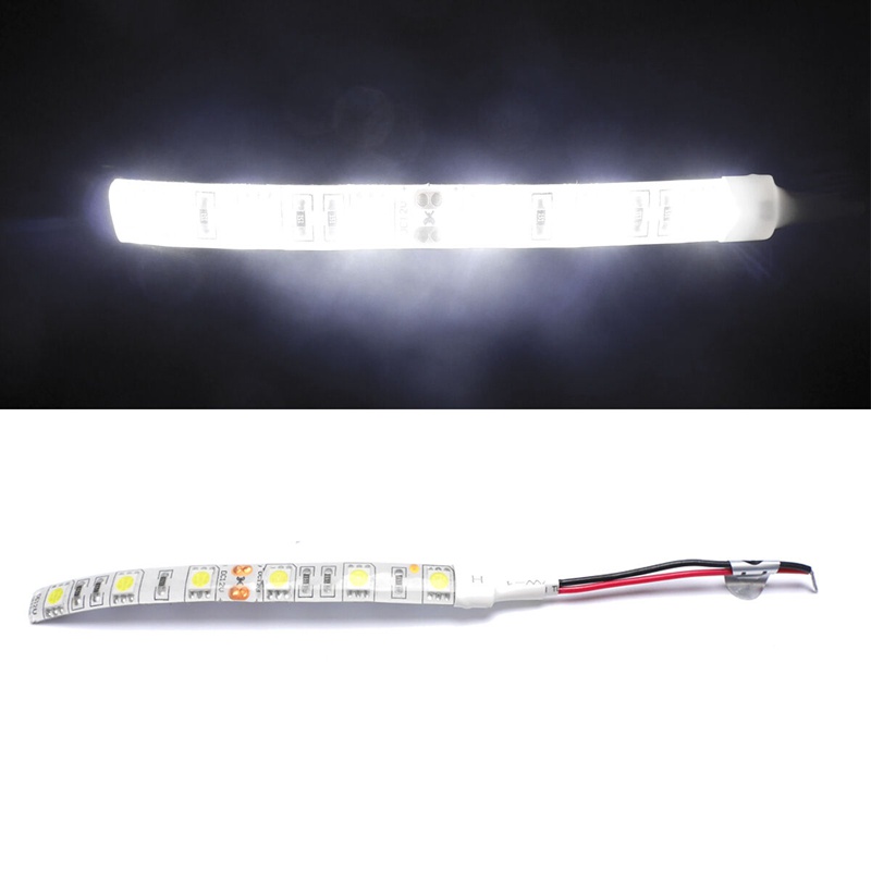5Pcs 10Cm Waterproof White 5050 Led Strip Lights Dc 12V Boat Car