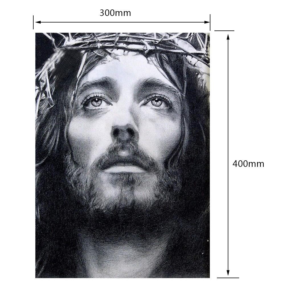 Bộ Tranh Đính Đá 5d Tự Làm Hình Đầu Người 5d