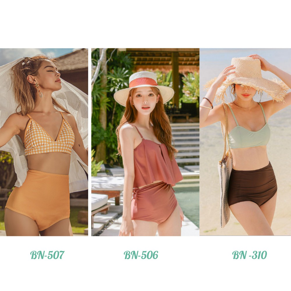 Đồ Bơi Nữ, Bikini 2 Mảnh Đẹp [30 Mẫu] Quần Áo Tắm HOT NHẤT 2021