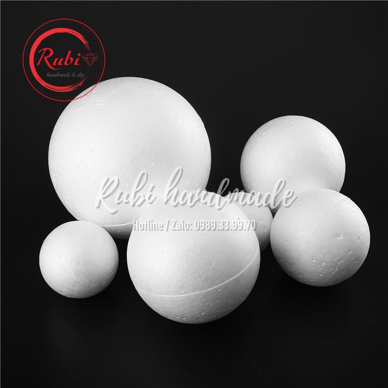 Quả Cầu Xốp Làm Bó Hoa Cưới Hạt Trai, Hoa Cầm Tay Cô Dâu