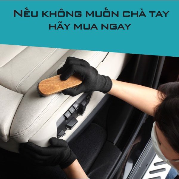 Bàn Chải Bánh Tròn Chuyên Dùng Vệ Sinh Nội Thất Nỉ , Vải , Vinyl ,.. Loại Mịn - Gắn Máy 11CM - Màu Trắng