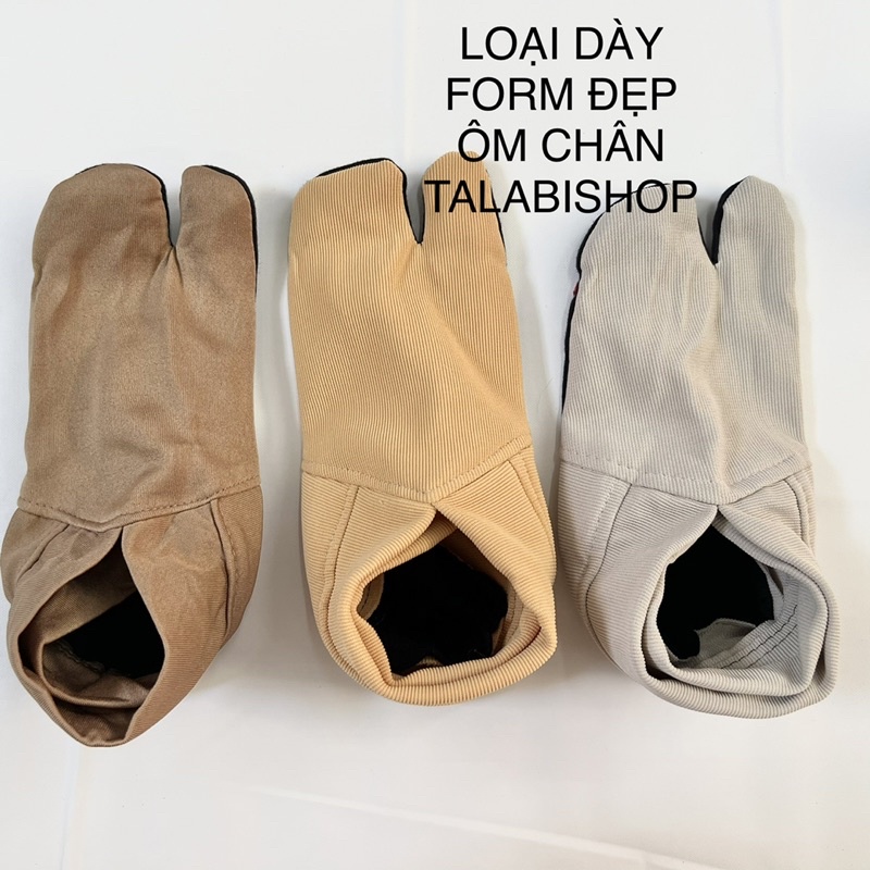 Vớ đi trong nhà, tất chân xỏ ngón chống trơn trượt dễ mang, giữ ấm Talabishop, chất Cotton thoáng mát, thâm mồ hôi