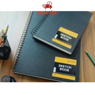 Sketch book A4, sổ canson vẽ chì A4 lò xo a4