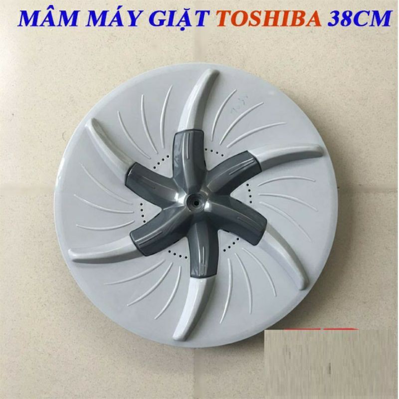 mâm máy giặt Toshiba 38 cm