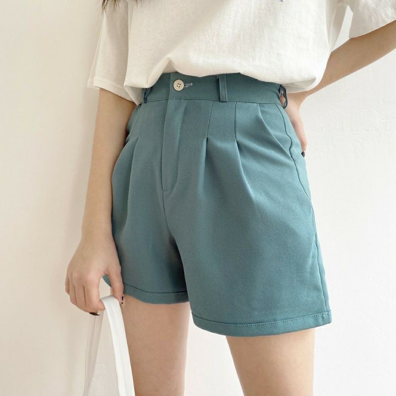 Quần Short Nữ Gập Gấu