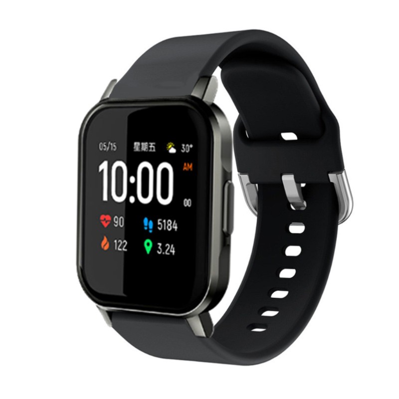 Dây Đeo Thay Thế Bằng Silicon Cho Đồng Hồ Thông Minh Xiao Mi Haylou Ls01 Ls02