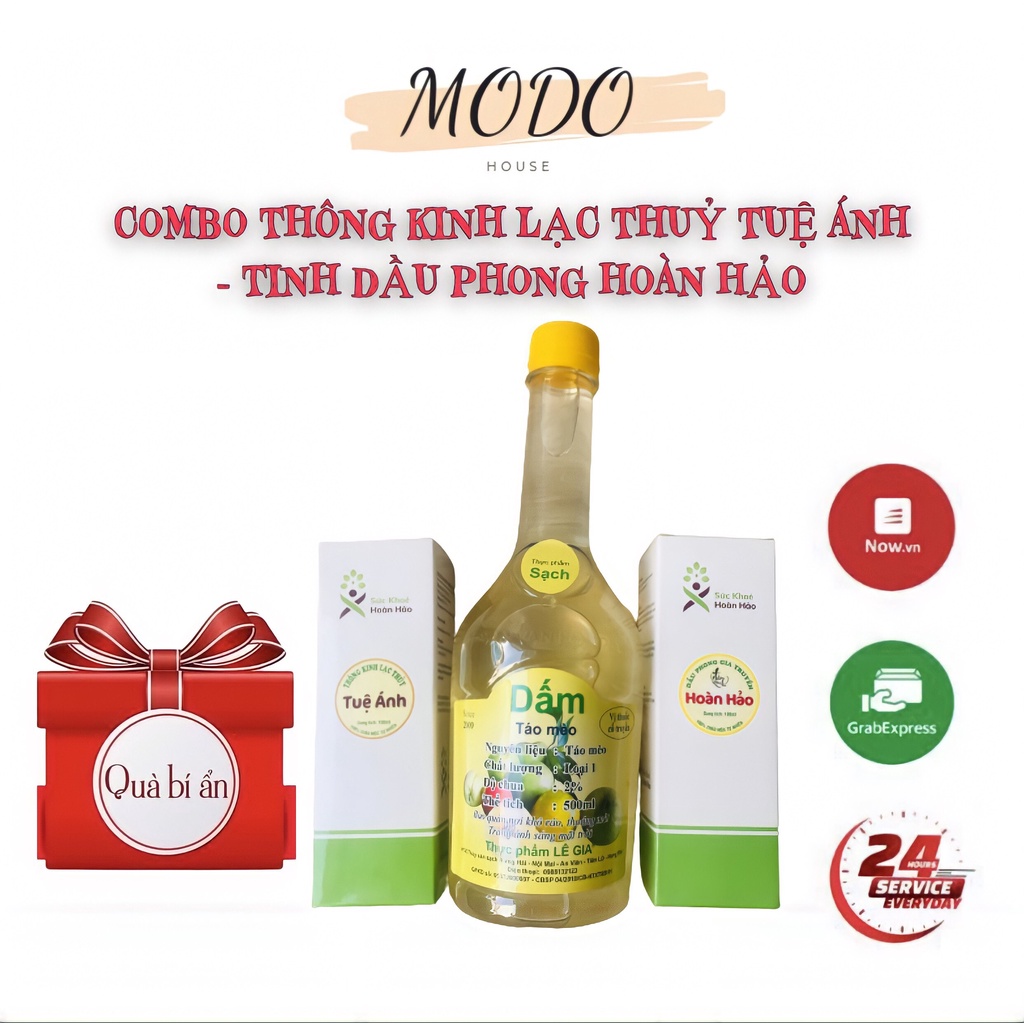 Bộ Sản Phẩm Thông Kinh Lạc Thủy TUỆ ÁNH, Tinh Dầu Hoàn Hảo - Giải Độc, Làm Mềm Gân Cơ Căng Cứng, Bế Khí, Phục Hồi Teo Cơ