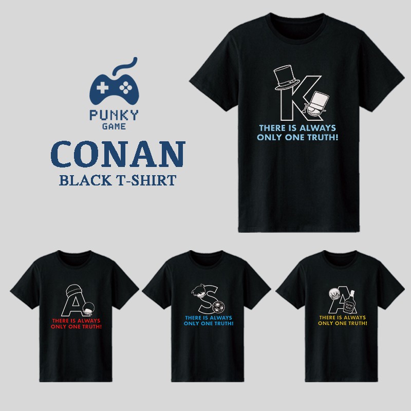 Áo thun Conan Collections Part.2 (Black) ngắn tay
