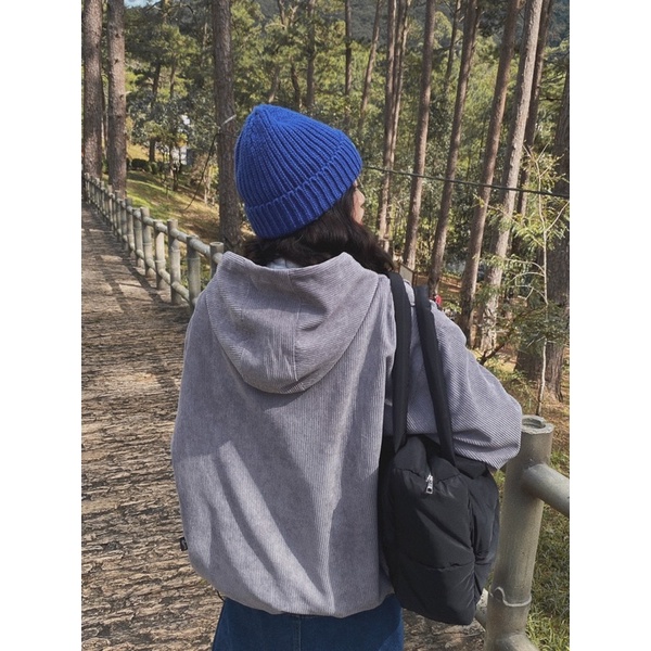 Áo Hoodie nhung gân Thêu Old School REGODS Unisex Form rộng ( HOODIE OLDSCHOOL ) | BigBuy360 - bigbuy360.vn