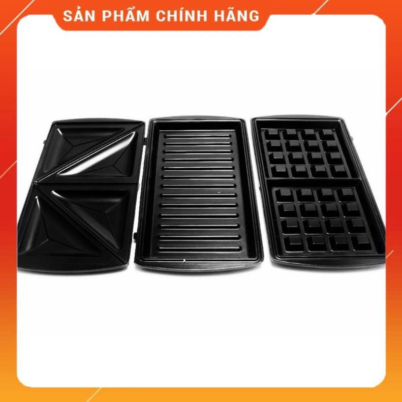 [MÃ BMART5K GIẢM 10%] [7 ngày Lỗi 1 đổi 1] Máy nướng bánh mỳ sandwich Tiross 3 trong 1 TS513 | TS514 (Chính hãng)