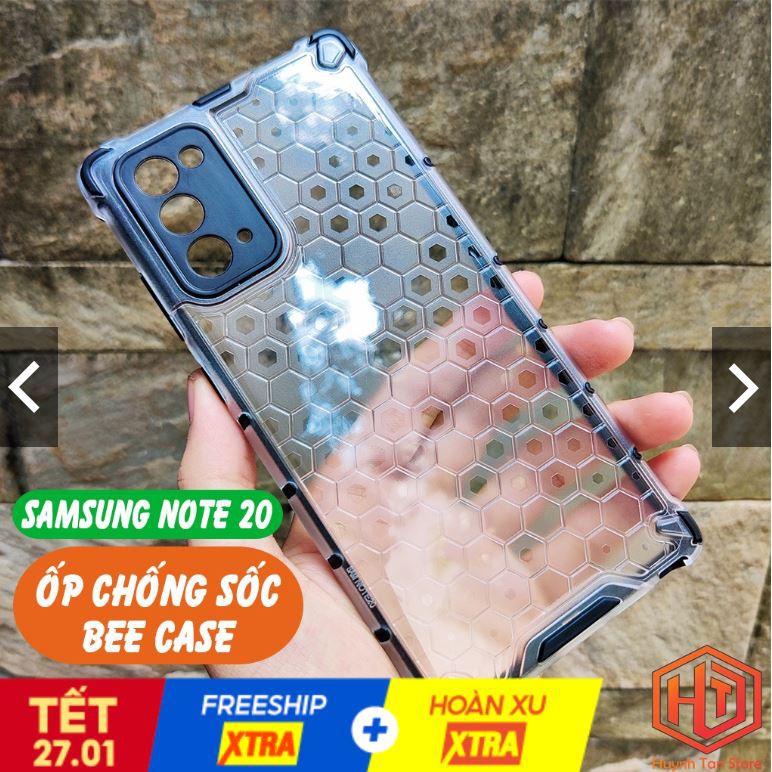 Ốp lưng Samsung Note 20, Note 20 Ultra Bee Case chống sốc