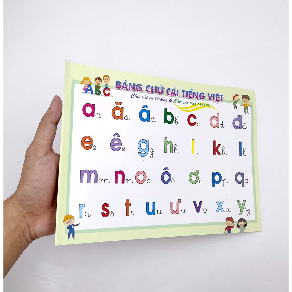 Sách Bảng Chữ Cái Và Số