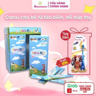 Bổ sung canxi cho bé Hero Kid Gold  - Nhập khẩu Hàn Quốc - Calci hữu cơ tăng chiều cao cho trẻ