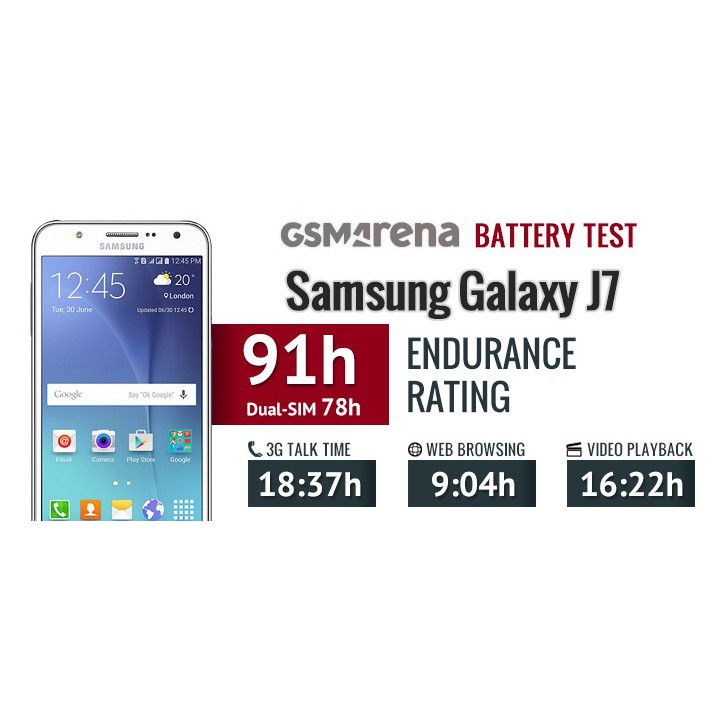 Pin Samsung Galaxy J7 2015 (J700), J7 Duo, On 7 (2015), J4 2018 dung lượng 3000mAh Chuẩn Zin - Tặng kèm Cáp sạc
