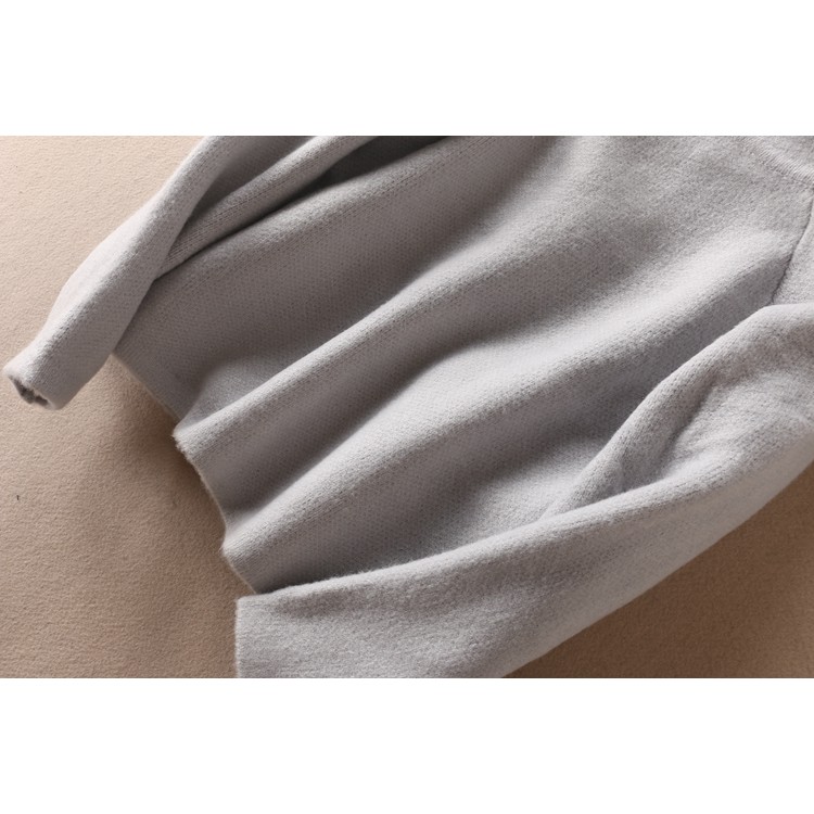 Áo khoác cardigan len cổ tròn 2 túi nắp xuất Pháp (có sẵn) | BigBuy360 - bigbuy360.vn