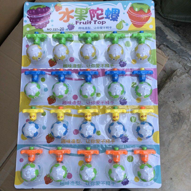 Vỉ 20 con quay bóng có đèn