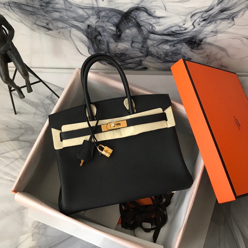 Túi xách nữ da thật cao cấp Hermes Birkin togo HM có 12 màu siêu sang