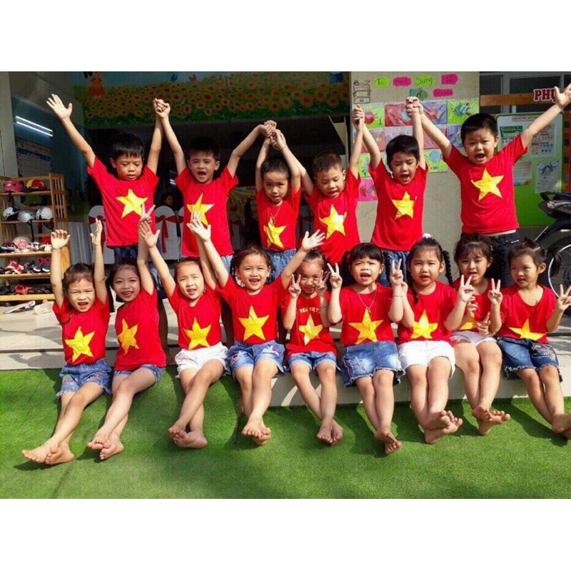 áo đỏ sao vàng siêu rẻ siêu đẹp nhất