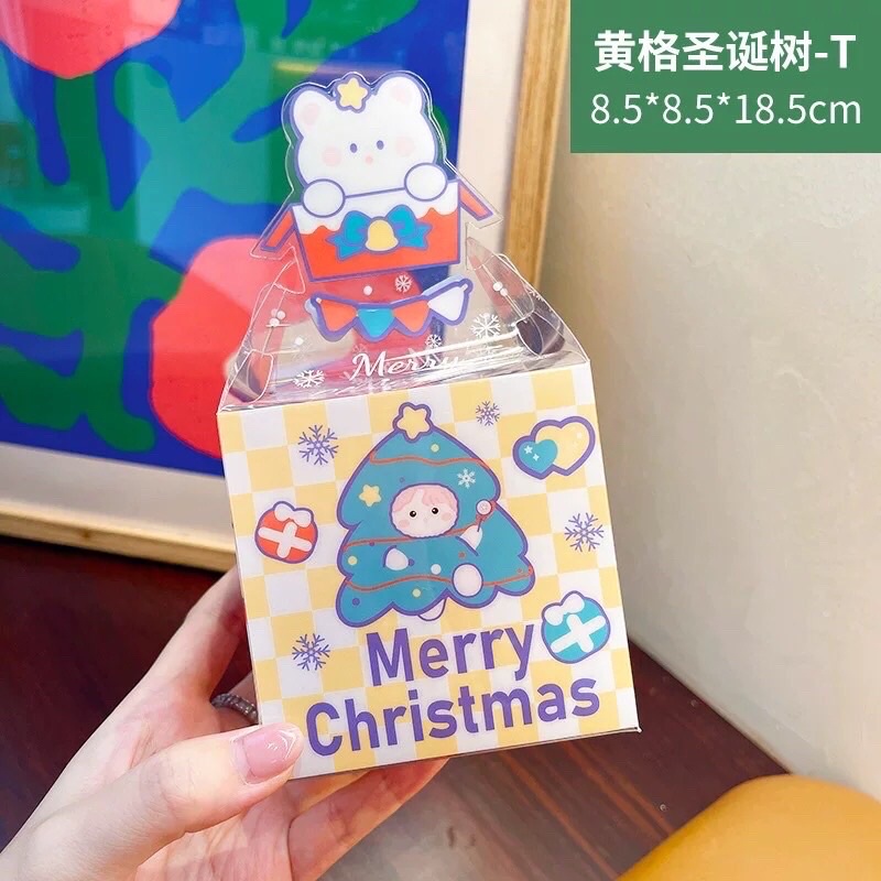 HỘP GIẤY ĐỰNG QUÀ NOEL GIÁNG SINH, BÁNH KẸO NHỎ XINH..