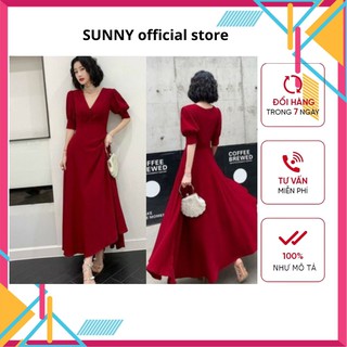 Váy Maxi Đi Biển Xòe Dài Cổ V - Đầm Maxi Du Lịch - Maxi Dress Dạ Hội Siêu Đẹp Siêu Sang