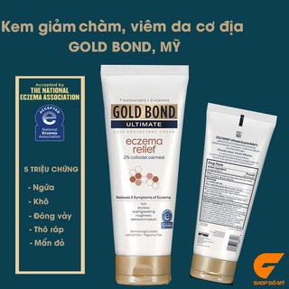 Kem giảm chàm và viêm da cơ địa Gold Bond Mỹ, 226g