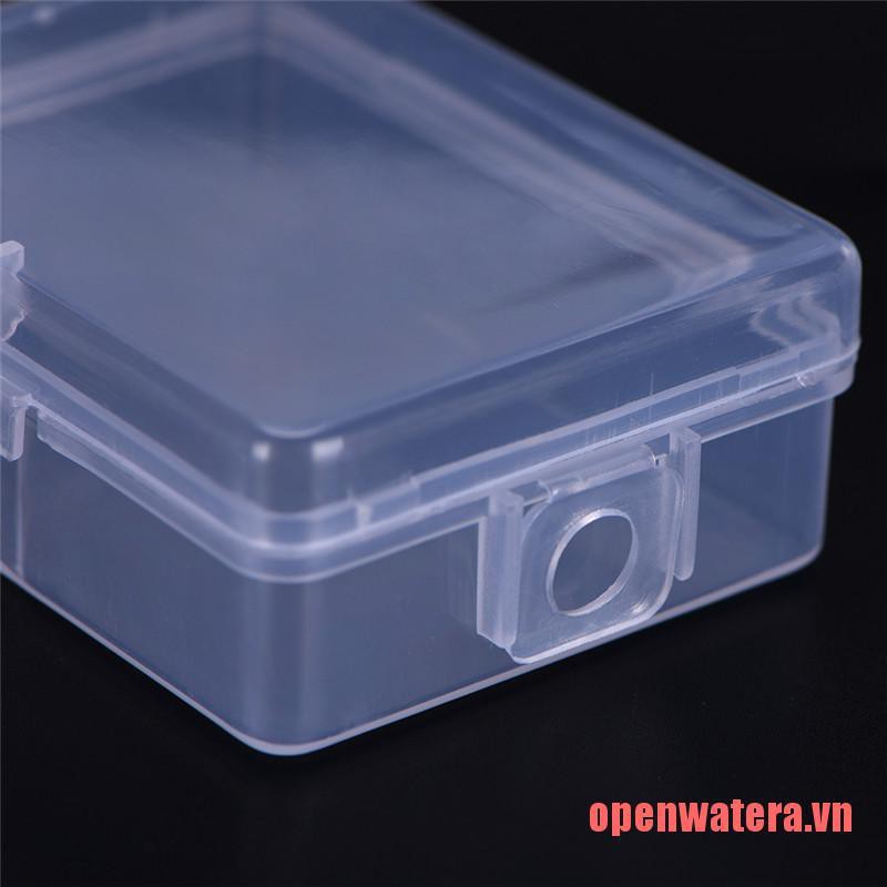 Set 2 Hộp Nhựa Trong Suốt Đựng Đồ Đa Năng
