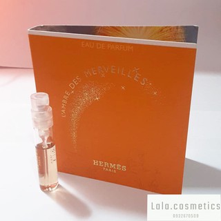 [ Mẫu thử ] Vial nước hoa Hermes merveilles des elixir , l’ombre , l’ambre 2ml