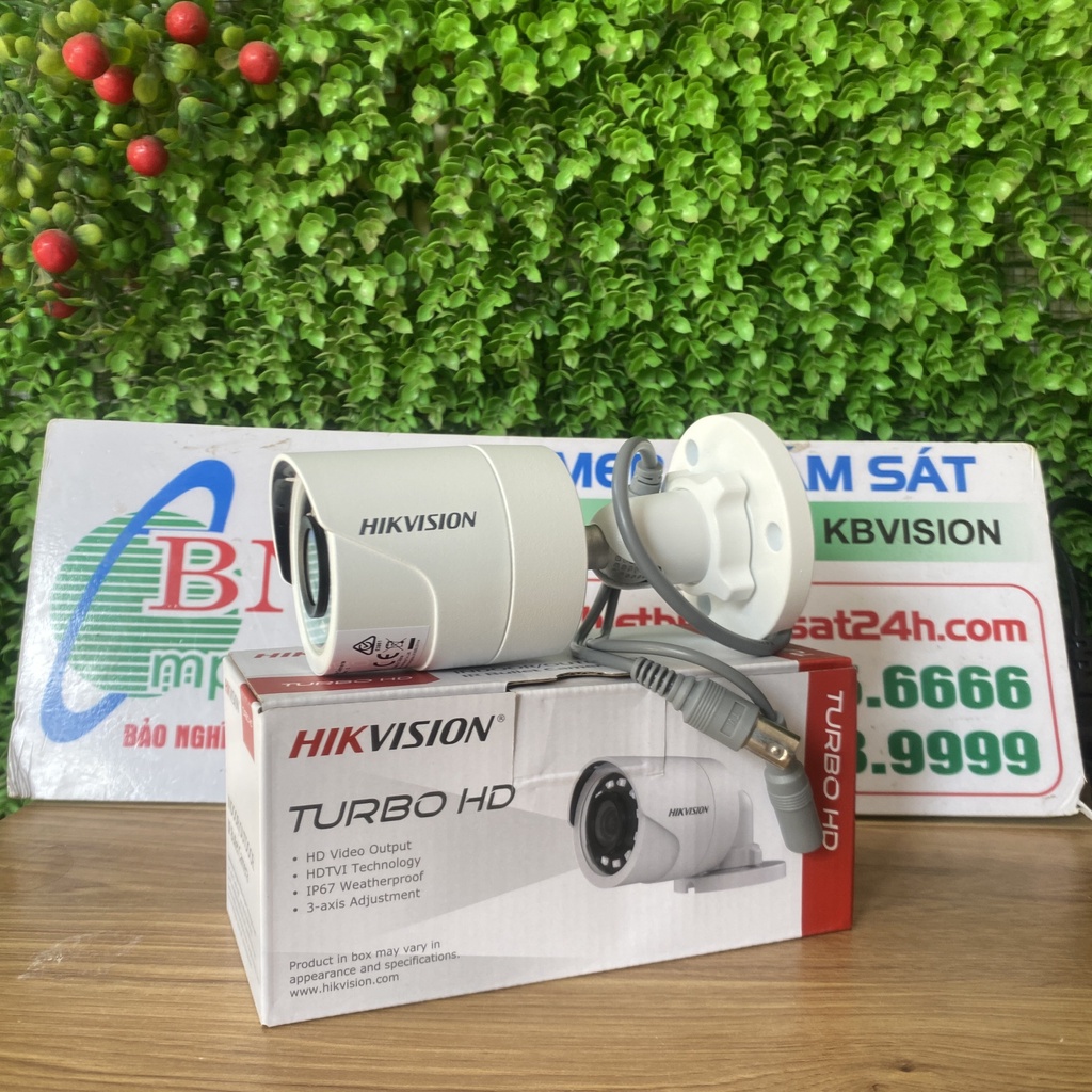 Camera Hikvision 16DOT-IR 2.0MP mắt thân sắt