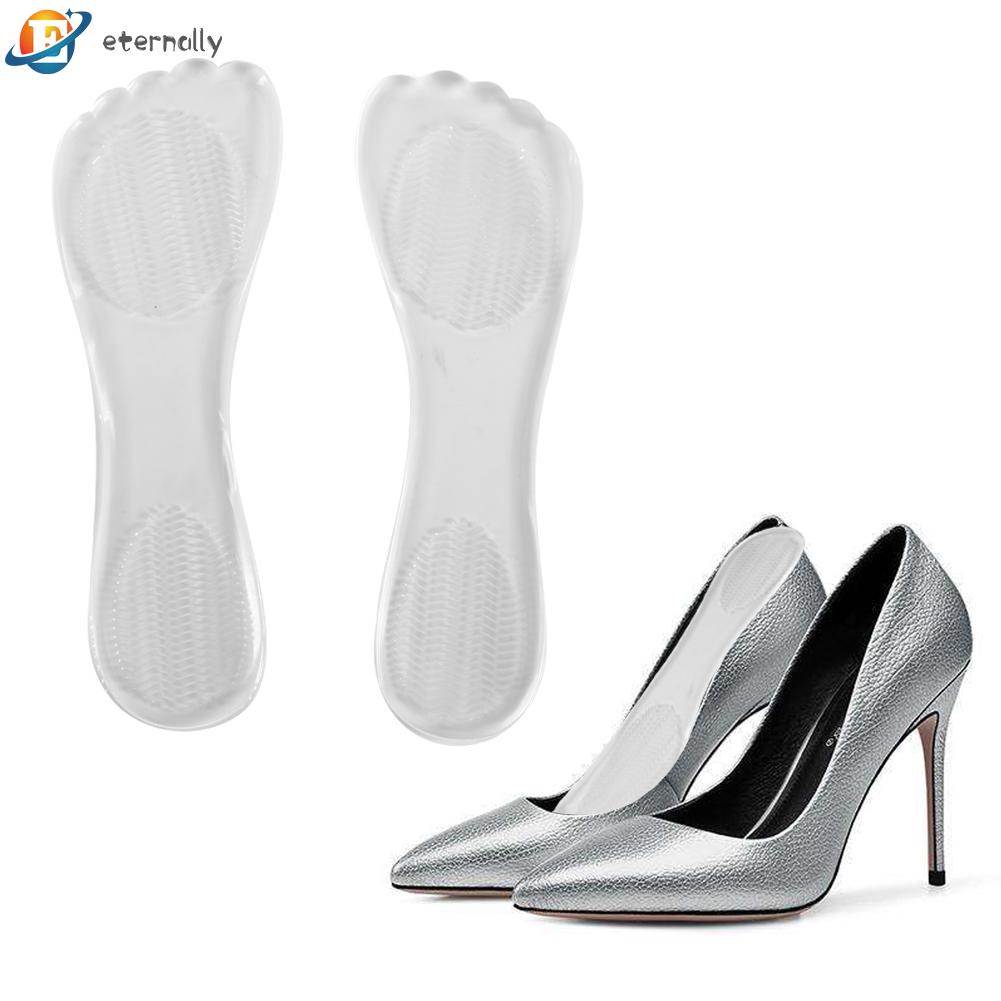 Eternally 1 Pair High Heel Silicone Gel Cushion Insole Shoe Anti Slip Foot Feet Pad