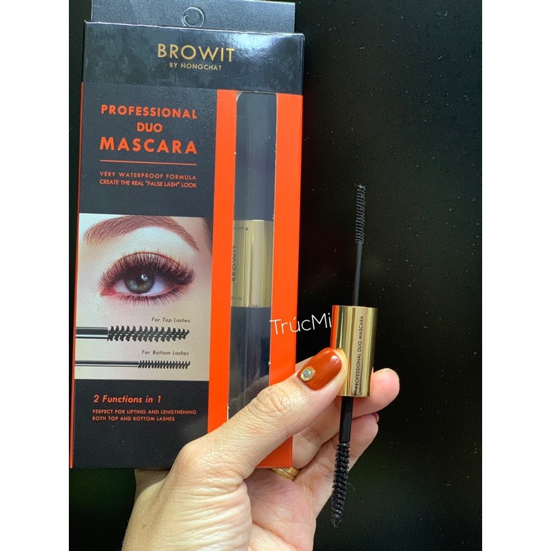 Mascara NongChat Browit Duo 2 đầu