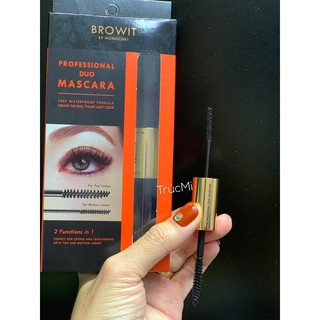 Mascara NongChat Browit Duo 2 đầu