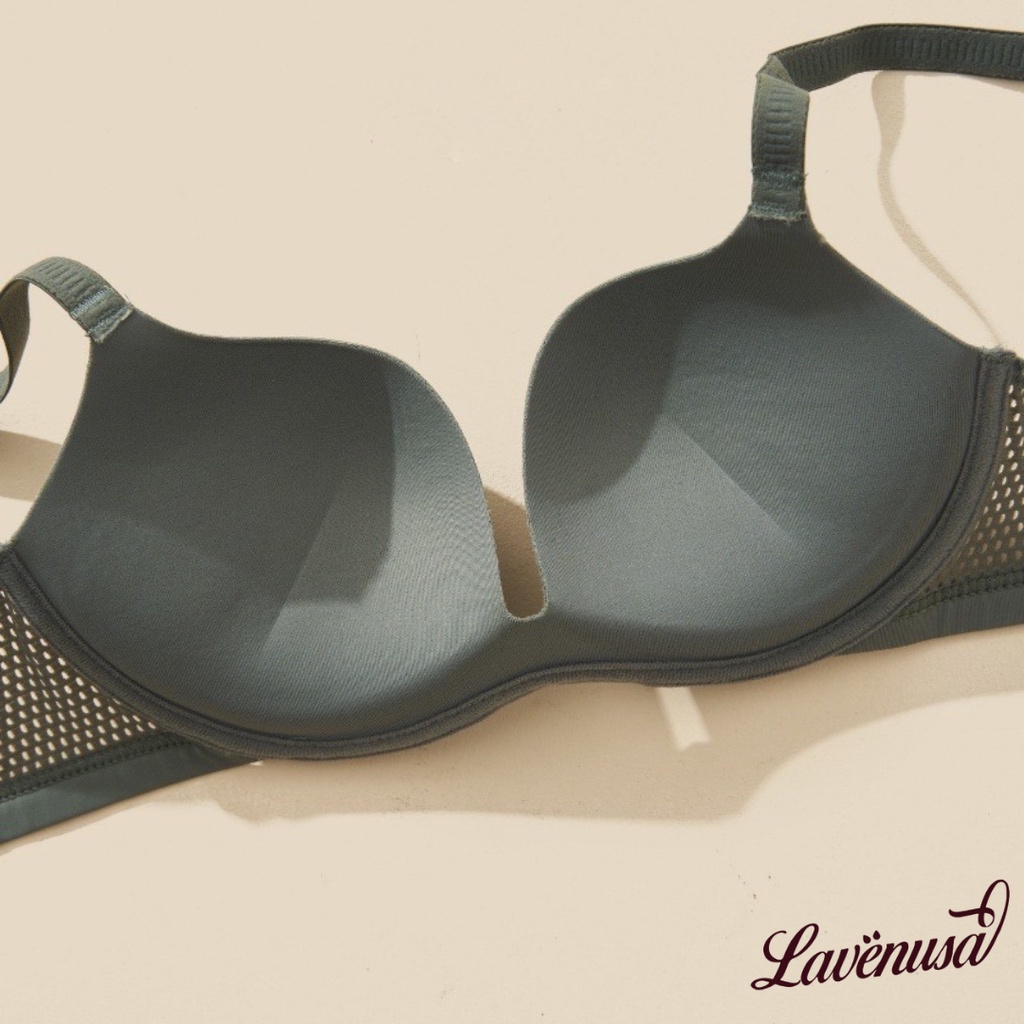 Áo lót nữ đệm vừa không gọng nâng ngực quai lưới thoáng khí LAVENUSA AL73
