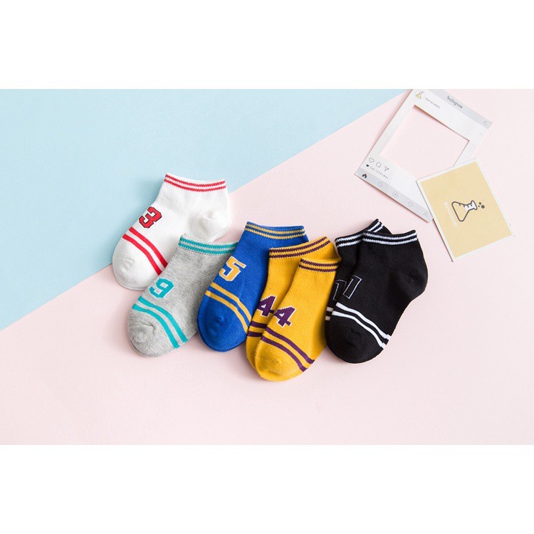Vớ Cotton Mỏng AYUER Thời Trang Xuân Hè Nhiều Màu Sắc Dành Cho Bé