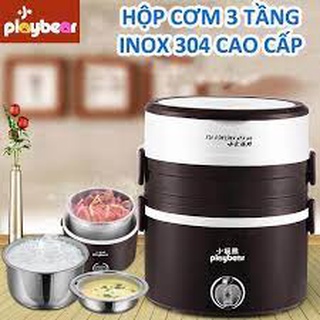 Hộp Cơm Cắm Điện 3 Tầng Start - Cặp Lồng Giữ Nhiệt
