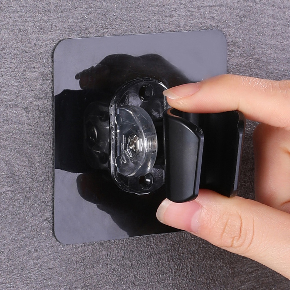 Cod Qipin 1pc 90° Giá Đỡ Vòi Hoa Sen Gắn Tường Tự Dính Có Thể Điều Chỉnh Tiện Dụng Cho Nhà Tắm