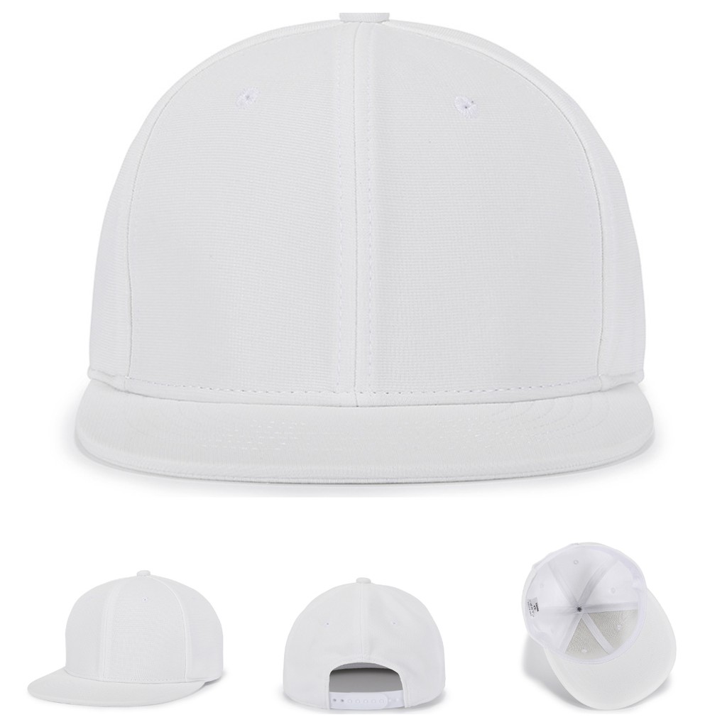 Mũ nón snapback phụ kiện thời trang trắng trơn cao cấp 2021