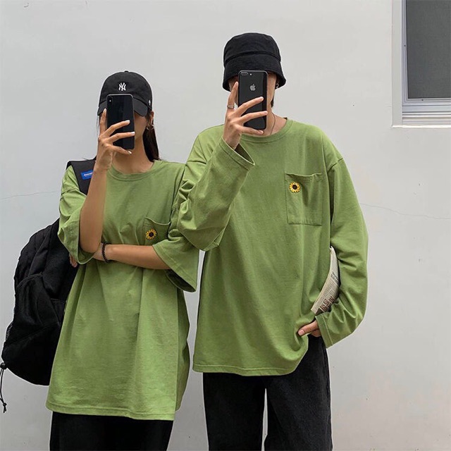 Áo phông nam nữ dáng rộng 💥FREESHIP💥 Áo thun FREESIZE hoa cúc độc lạ cực hot hit [thun unisex]