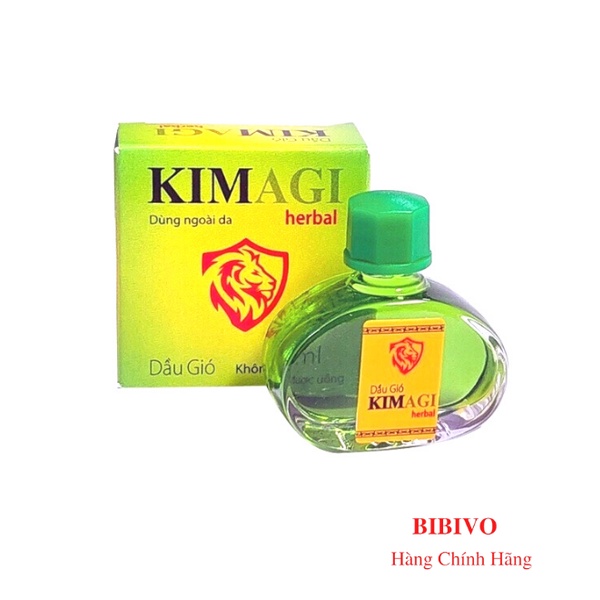 Dầu gió KimAgi 6ml - Hương vị dầu lạc đà cũ - mẫu mới