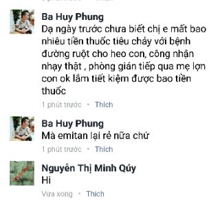 100 GÓI CHẾ PHẨM SINH HỌC ĐẶC BIỆT EMITAN