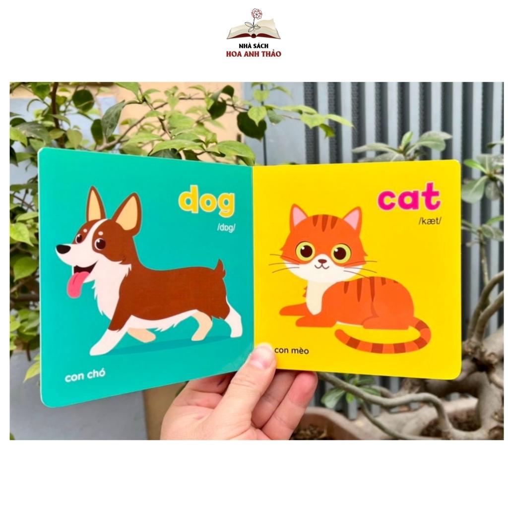 Sách Bìa cứng thư viện hình ảnh đầu tiên cho bé Baby' First Picture Book  - Kèm file video tiếng Anh