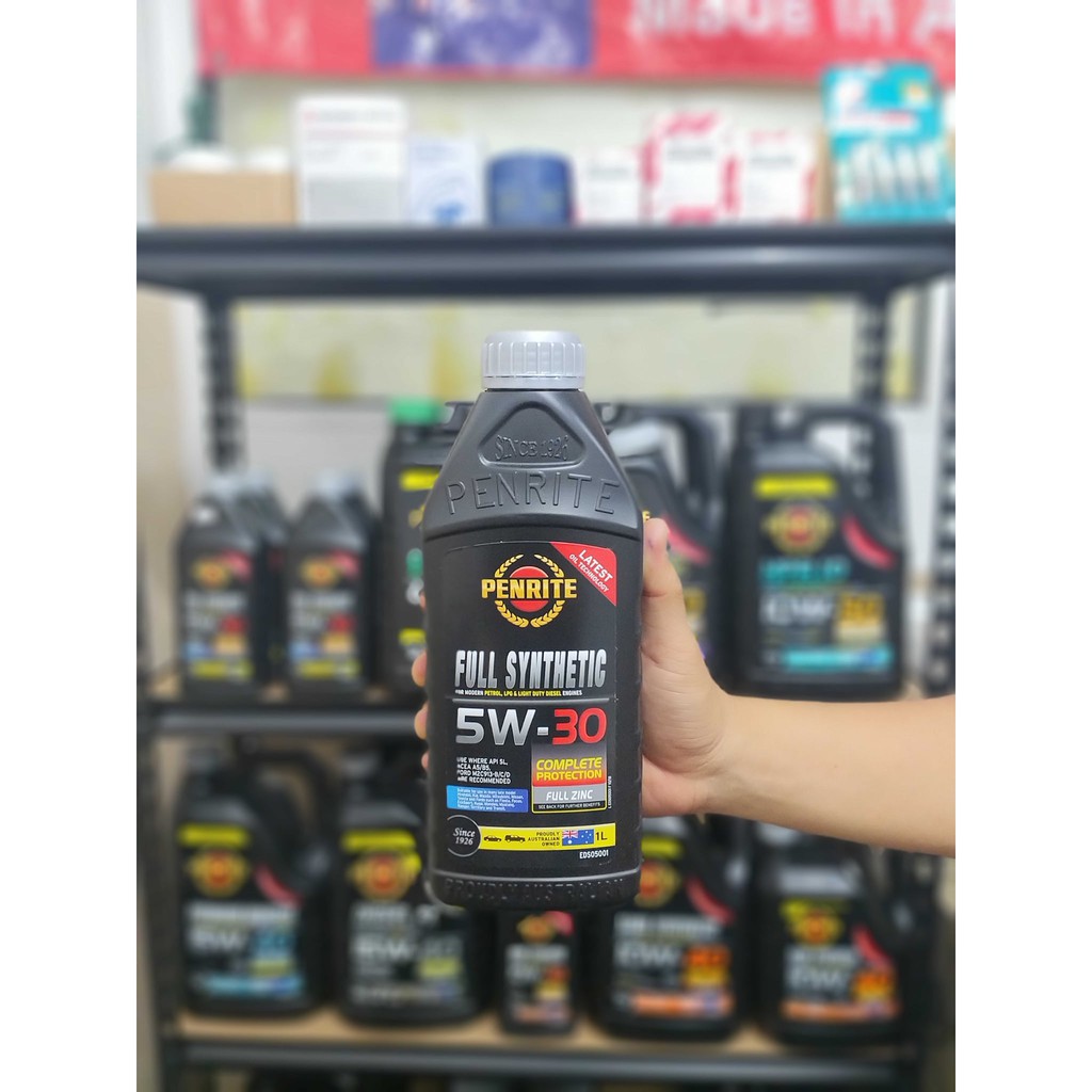 Nhớt ô tô Penrite Everyday dành cho Ford Ranger  tiêu chuẩn ACEA A5/B5, FORD WSS M2C913-D
