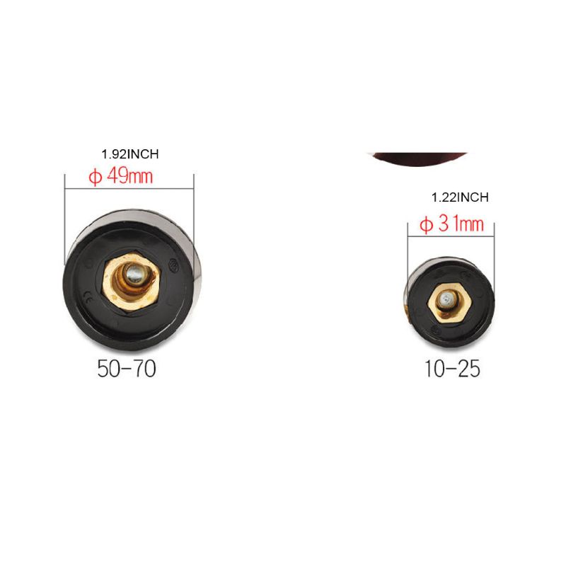 Đầu Nối Nhanh Dkj 10-25 50-70 Cho Máy Hàn