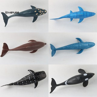 Set 6 Mô Hình Cá Voi Đồ Chơi Cho Bé