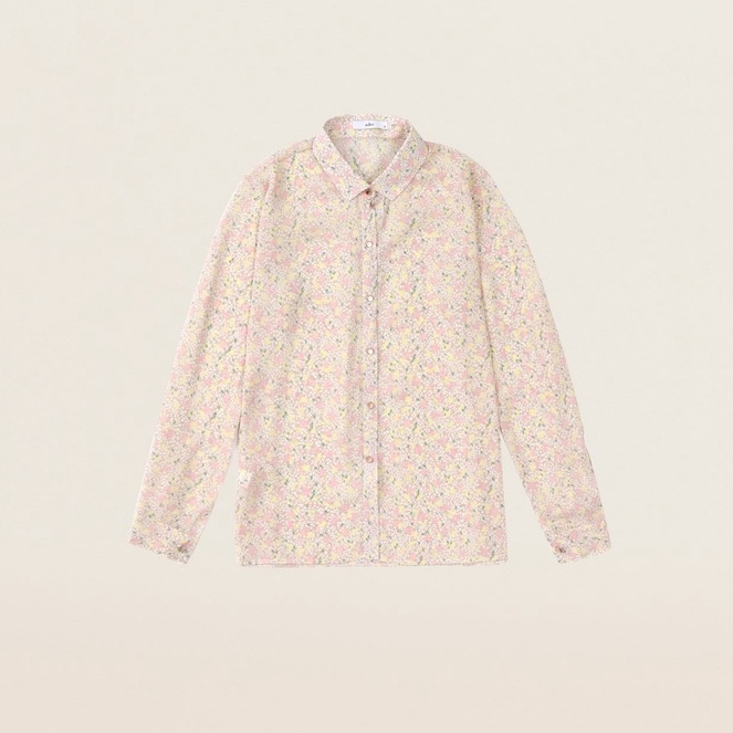 Áo sơ mi họa tiết hoa EDINI - SM226