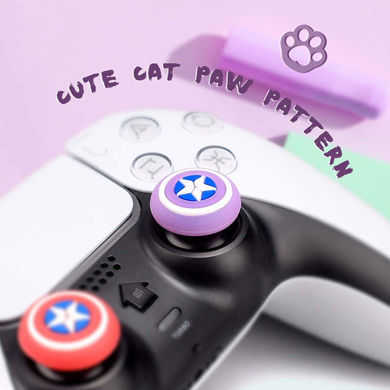Nắp Đậy Nút Bấm Điều Khiển Chơi Game PS5 PS4 / 3 Slim Xbox 360 / One Series X / S Elite Nintendo Switch Pro Bằng Silicone