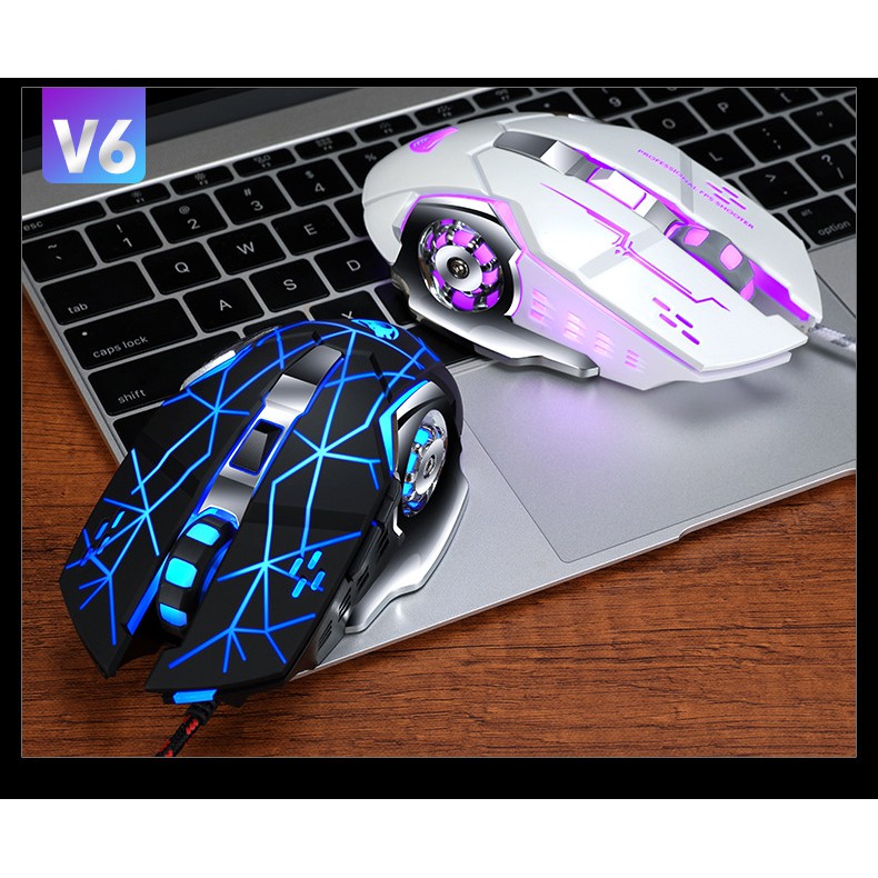 Chuột Game Thủ | Thiết Kế Cực Chất | Đèn LED 7 Màu | BigBuy360 - bigbuy360.vn