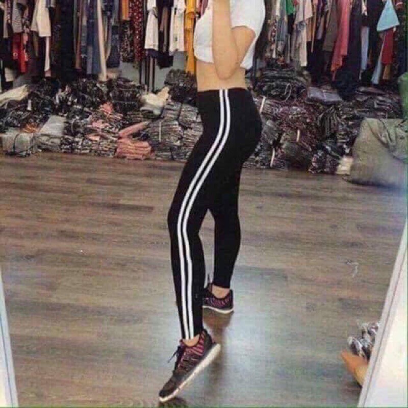 Quần Legging 2 Sọc Siêu Hot